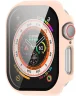 Apple Watch 10 42MM Hoesje - Case met Ingebouwde Tempered Glass - Roze