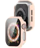 Apple Watch 10 42MM Hoesje - Case met Ingebouwde Tempered Glass - Roze