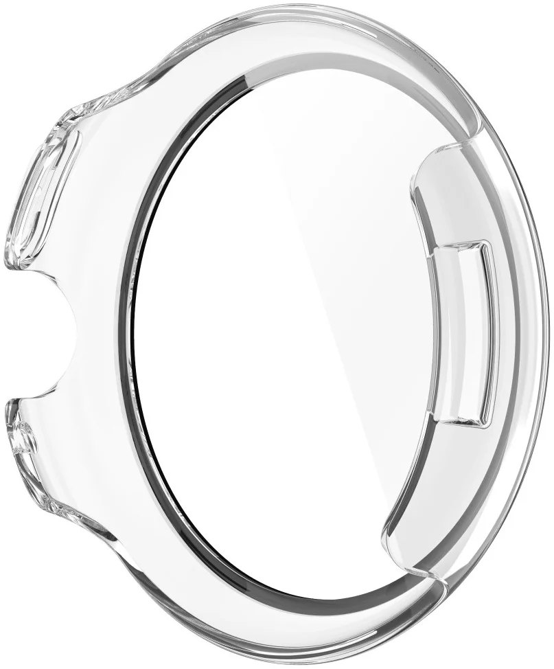 Google Pixel Watch 3 41MM Hoesje - Bumper Case met Tempered Glass - Transparant afbeelding 5