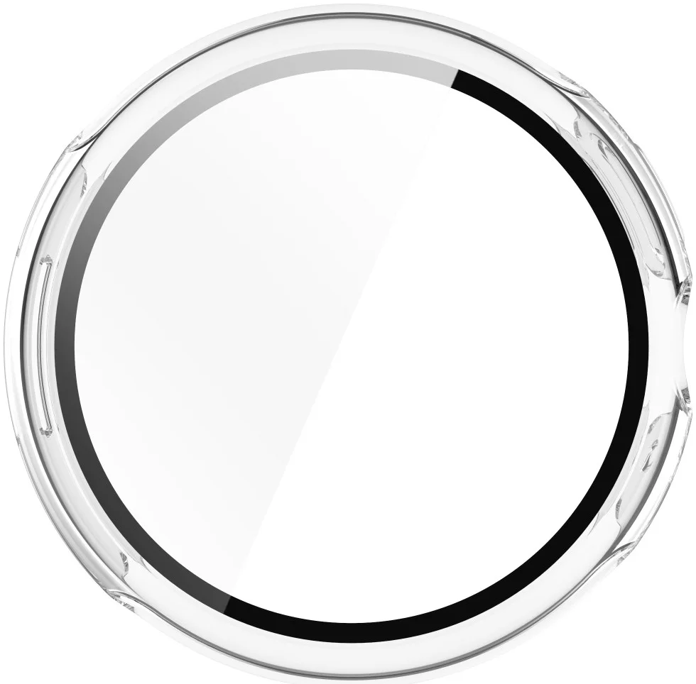 Google Pixel Watch 3 41MM Hoesje - Bumper Case met Tempered Glass - Transparant afbeelding 6