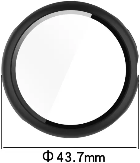 Google Pixel Watch 3 41MM Hoesje - Bumper Case met Tempered Glass - Transparant afbeelding 7