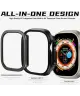 Apple Watch 10 46MM Hoesje Aluminium Bumper Frame Zwart