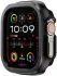 Apple Watch 10 46MM Hoesje Aluminium Bumper Frame Zwart afbeelding 1