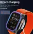 Apple Watch 10 46MM Hoesje Aluminium Bumper Frame Zwart afbeelding 4