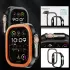 Apple Watch 10 46MM Hoesje Aluminium Bumper Frame Zwart afbeelding 9