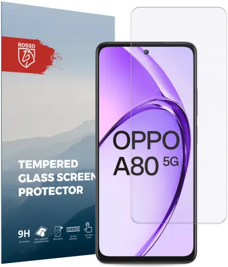 Rosso Oppo A80 9H Tempered Glass Screen Protector afbeelding 1