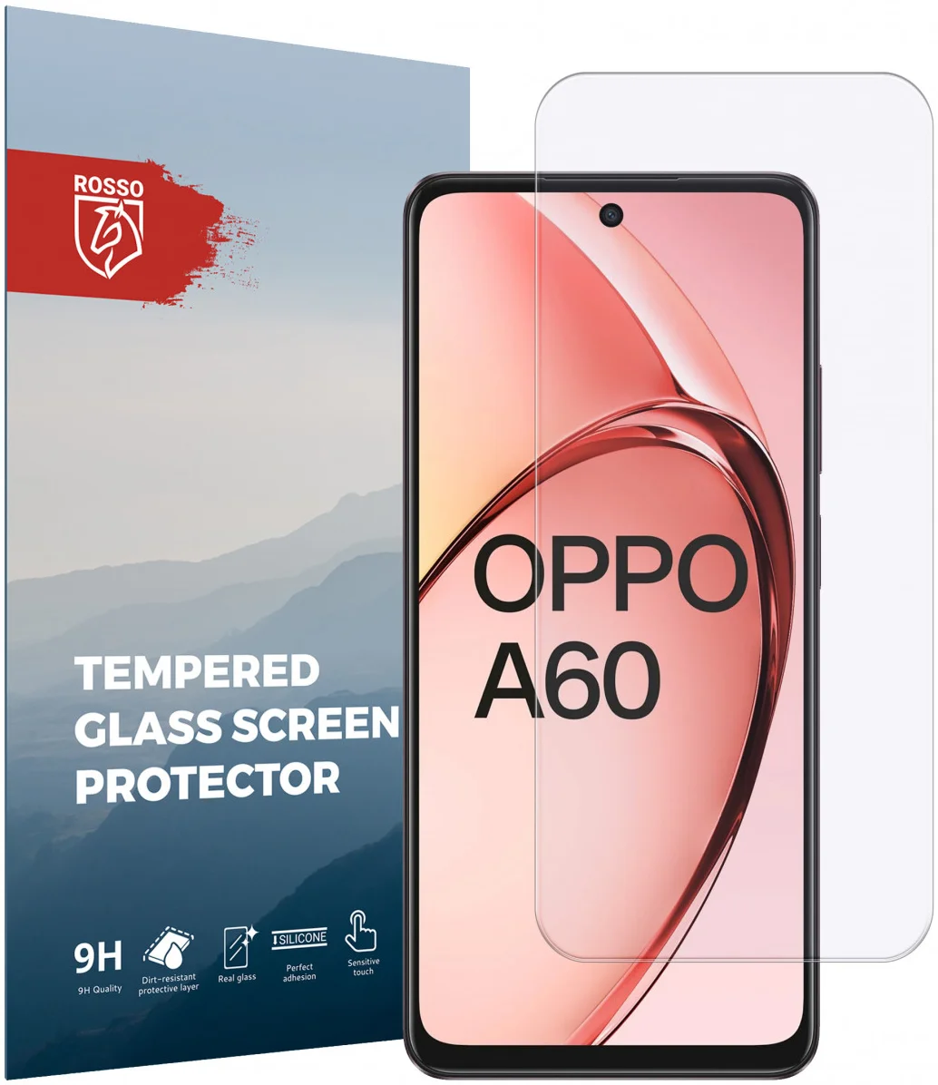Rosso Oppo A60 4G 9H Tempered Glass Screen Protector afbeelding 1