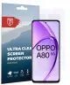 Rosso Oppo A80 Screen Protector Case Friendly Folie Duo Pack