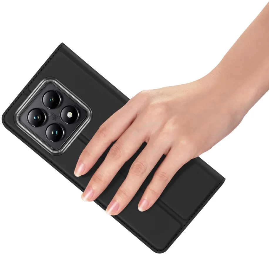 Dux Ducis Skin Pro Xiaomi 14T Hoesje Portemonnee Zwart afbeelding 7