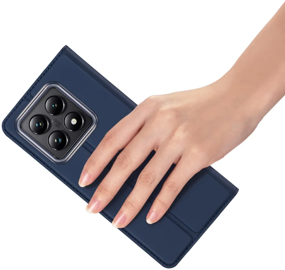 Dux Ducis Skin Pro Xiaomi 14T Hoesje Portemonnee Blauw afbeelding 7