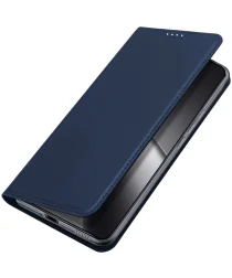 Dux Ducis Skin Pro Xiaomi 14T Pro Hoesje Portemonnee Blauw