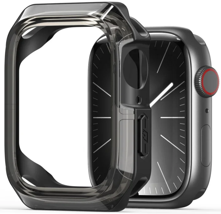 Dux Ducis Tamo - Apple Watch 10 46MM Hoesje - Zwart afbeelding 1