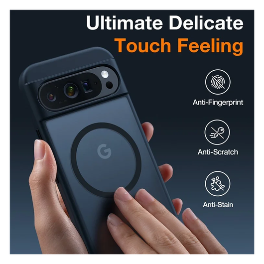 TORRAS Guardian Magnetic Google Pixel 9 Pro XL Hoesje met MagSafe Zwart afbeelding 9