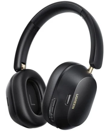 Ugreen Hi Tune Max 5C ANC Draadloze Koptelefoon Hi-Res Audio Zwart Headsets