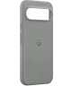 Origineel Google Pixel 9 Pro XL Hoesje Duurzaam Siliconen Back Cover Grijs