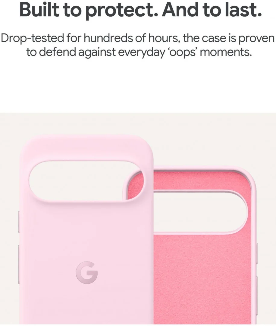 Origineel Google Pixel 9 / 9 Pro Hoesje Duurzame Back Cover Grijs afbeelding 5