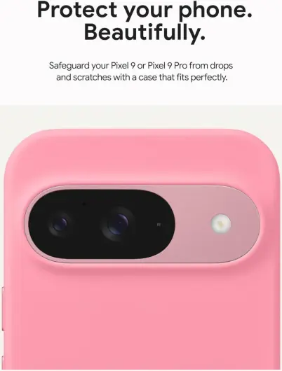 Origineel Google Pixel 9 / 9 Pro Hoesje Duurzame Back Cover Zwart afbeelding 4
