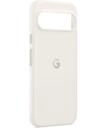 Origineel Google Pixel 9 Pro XL Hoesje Duurzaam Siliconen Back Cover Beige