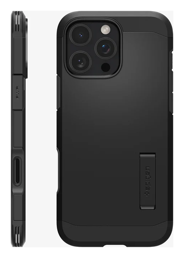 Spigen Tough Armor T iPhone 16 Pro Max Hoesje MagSafe Back Cover Zwart afbeelding 9