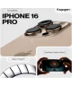 Spigen Tough Armor T iPhone 16 Pro Hoesje MagSafe Back Cover Metal Slate