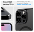 Spigen Ultra Hybrid T iPhone 16 Pro Max Hoesje MagSafe Back Cover Frosted Zwart afbeelding 9