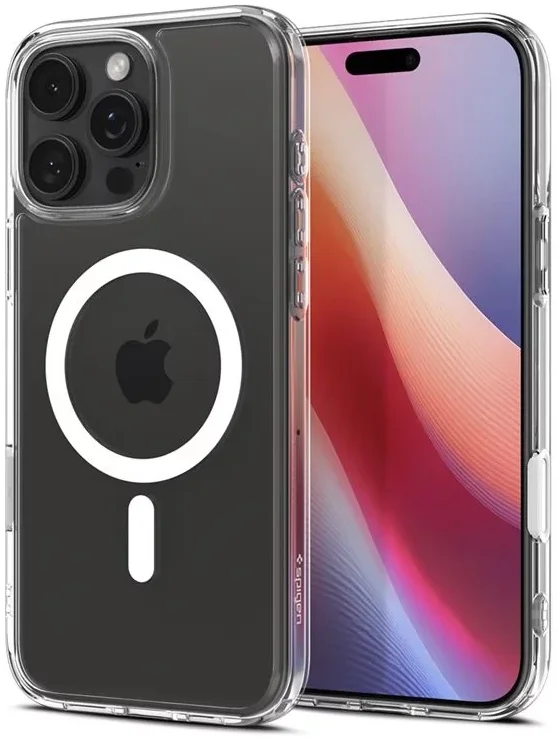 Spigen Ultra Hybrid T iPhone 16 Pro Max Hoesje MagSafe Back Cover Wit afbeelding 2