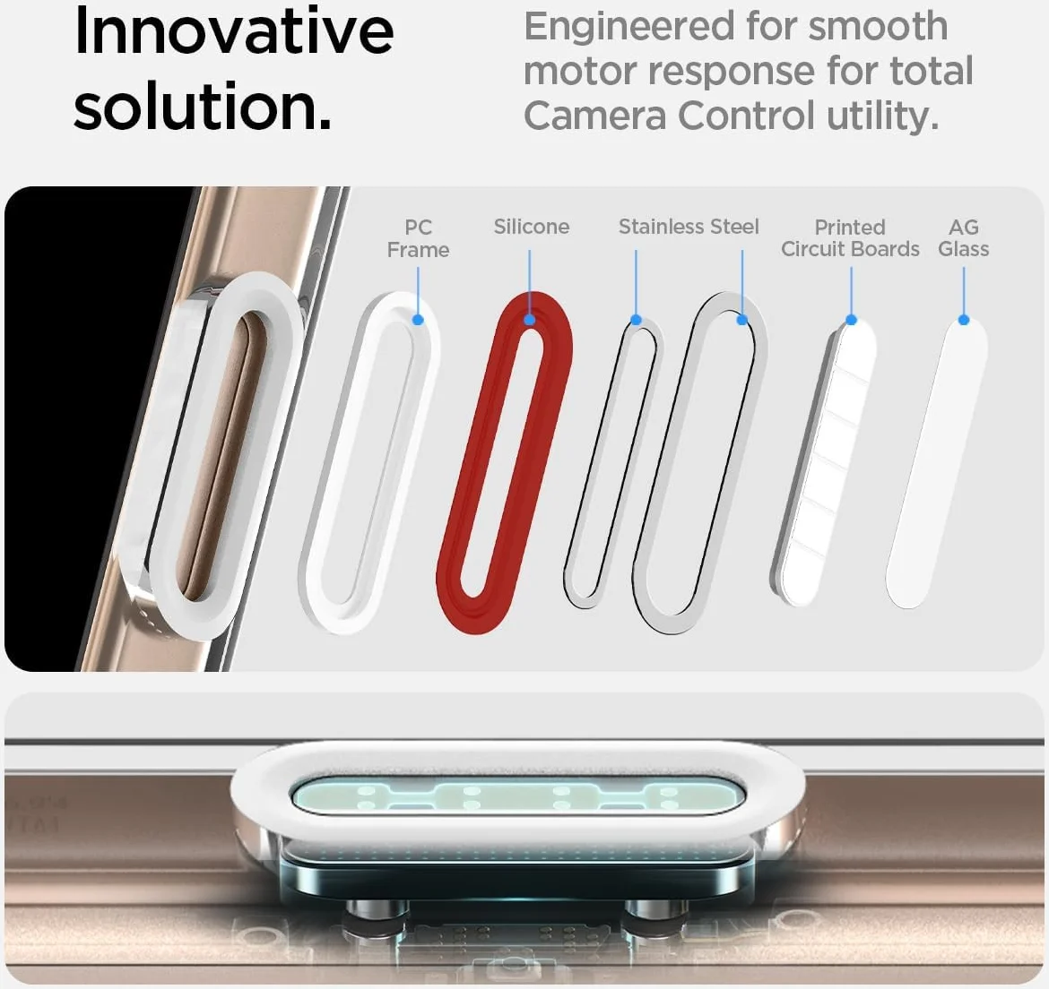 Spigen Ultra Hybrid T iPhone 16 Pro Max Hoesje MagSafe Back Cover Wit afbeelding 8