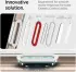 Spigen Ultra Hybrid T iPhone 16 Pro Max Hoesje MagSafe Back Cover Wit afbeelding 8