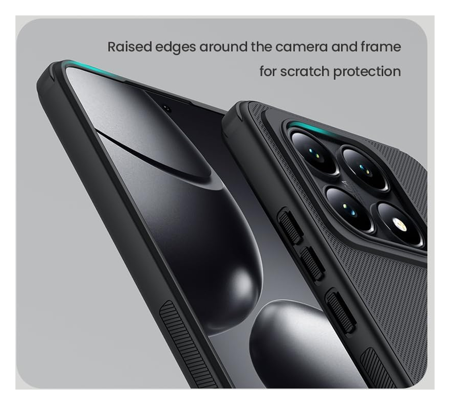 Nillkin Frosted Shield Xiaomi 14T Pro Hoesje MagSafe Back Cover Zwart afbeelding 7