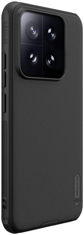 Nillkin Frosted Shield Xiaomi 14T Hoesje MagSafe Back Cover Zwart afbeelding 4