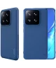 Nillkin Super Frosted Shield Xiaomi 14T Pro Hoesje Back Cover Blauw