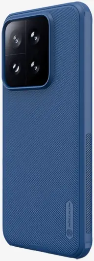 Nillkin Super Frosted Shield Xiaomi 14T Pro Hoesje Back Cover Blauw afbeelding 3