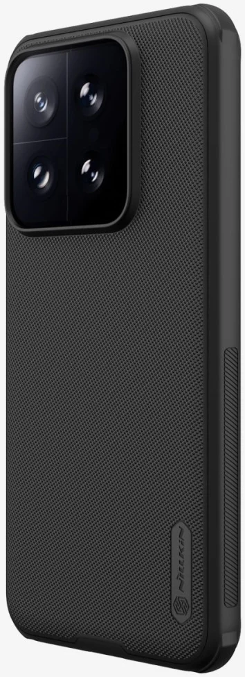 Nillkin Super Frosted Shield Xiaomi 14T Hoesje Back Cover Zwart afbeelding 3