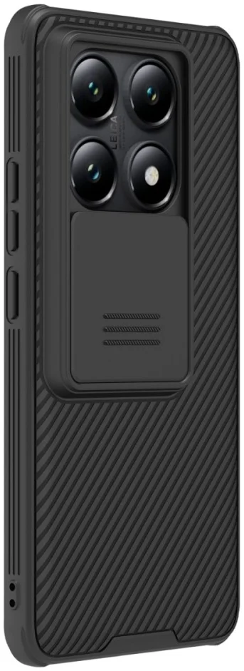 Nillkin CamShield Xiaomi 14T Pro Hoesje met Camera Slider Back Cover Zwart afbeelding 9