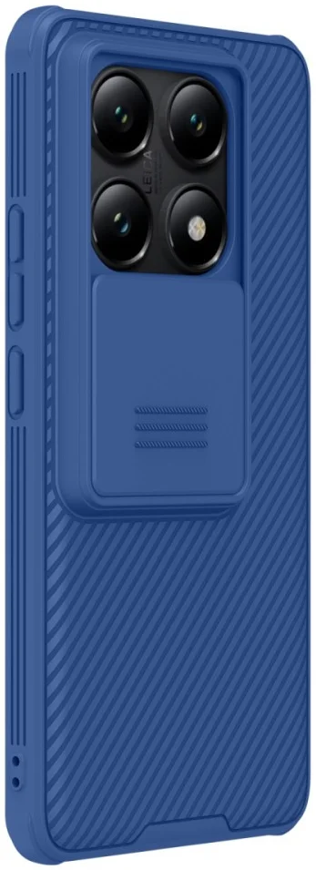 Nillkin CamShield Xiaomi 14T Pro Hoesje met Camera Slider Back Cover Blauw afbeelding 9
