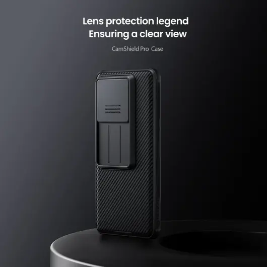 Nillkin CamShield Xiaomi 14T Pro Hoesje met Camera Slider Back Cover Blauw afbeelding 4