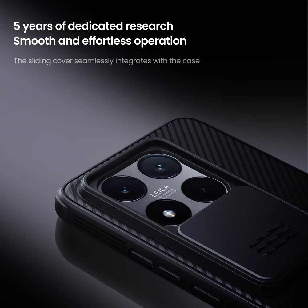 Nillkin CamShield Xiaomi 14T Hoesje met Camera Slider Back Cover Groen afbeelding 6