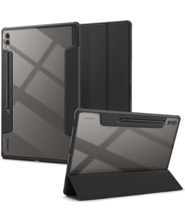 Spigen Ultra Hybrid Pro Samsung Galaxy Tab S10 / S9 / S8 Ultra Hoes Zwart Hoesjes