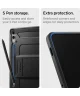 Spigen Tough Armor Pro Samsung Galaxy Tab S10 Plus/S9 Plus Hoes Back Cover Zwart