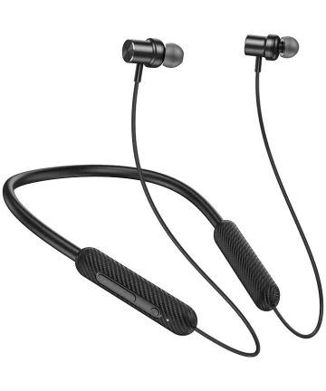 Hoco ES70 Bluetooth In-Ear Oordopjes met Nekband Zwart Headsets