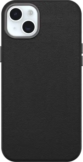 OtterBox Symmetry Cactus Leer MagSafe Apple iPhone 15 Plus/14 Plus Hoesje Zwart afbeelding 2