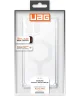 UAG Plyo Samsung Galaxy S23 Ultra Hoesje MagSafe Back Cover Ice Zilver