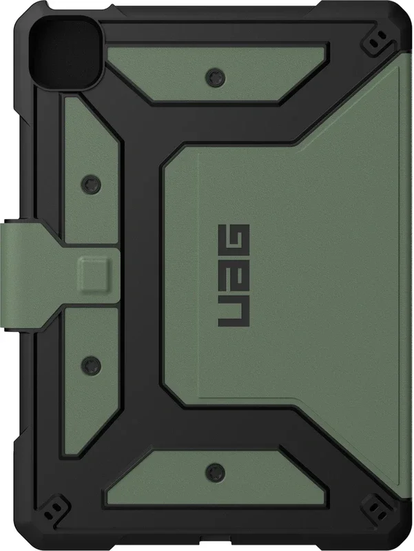 Urban Armor Gear Metropolis SE iPad Air 10.9 (2022 / 2020) Hoes Book Case Olive afbeelding 10