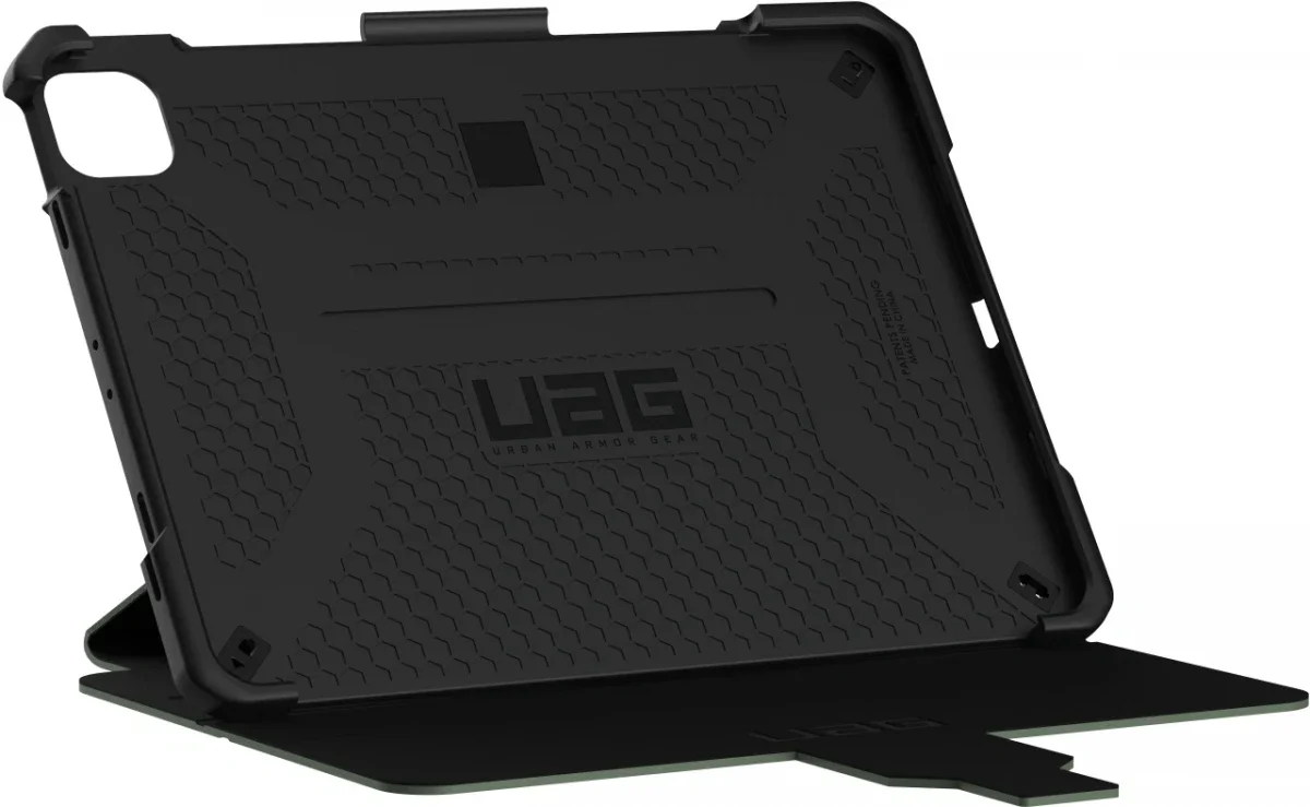 Urban Armor Gear Metropolis SE iPad Air 10.9 (2022 / 2020) Hoes Book Case Olive afbeelding 11