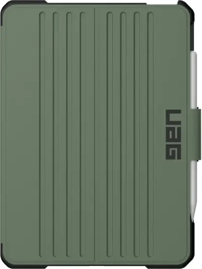 Urban Armor Gear Metropolis SE iPad Air 10.9 (2022 / 2020) Hoes Book Case Olive afbeelding 2