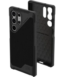 UAG Metropolis LT Samsung Galaxy S23 Ultra Hoesje MagSafe Kevlar Zwart