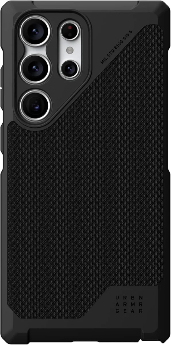 UAG Metropolis LT Samsung Galaxy S23 Ultra Hoesje MagSafe Kevlar Zwart afbeelding 2