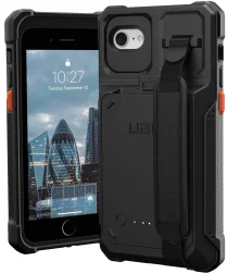 Urban Armor Gear Workflow iPhone SE (2022 / 2020) / 8 Hoesje Battery Pack Zwart