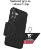 ZAGG Luxe Samsung Galaxy S25 Hoesje Back Cover 3M Valbescherming Zwart