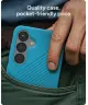 ZAGG Luxe Samsung Galaxy S25 Hoesje Back Cover 3M Valbescherming Blauw